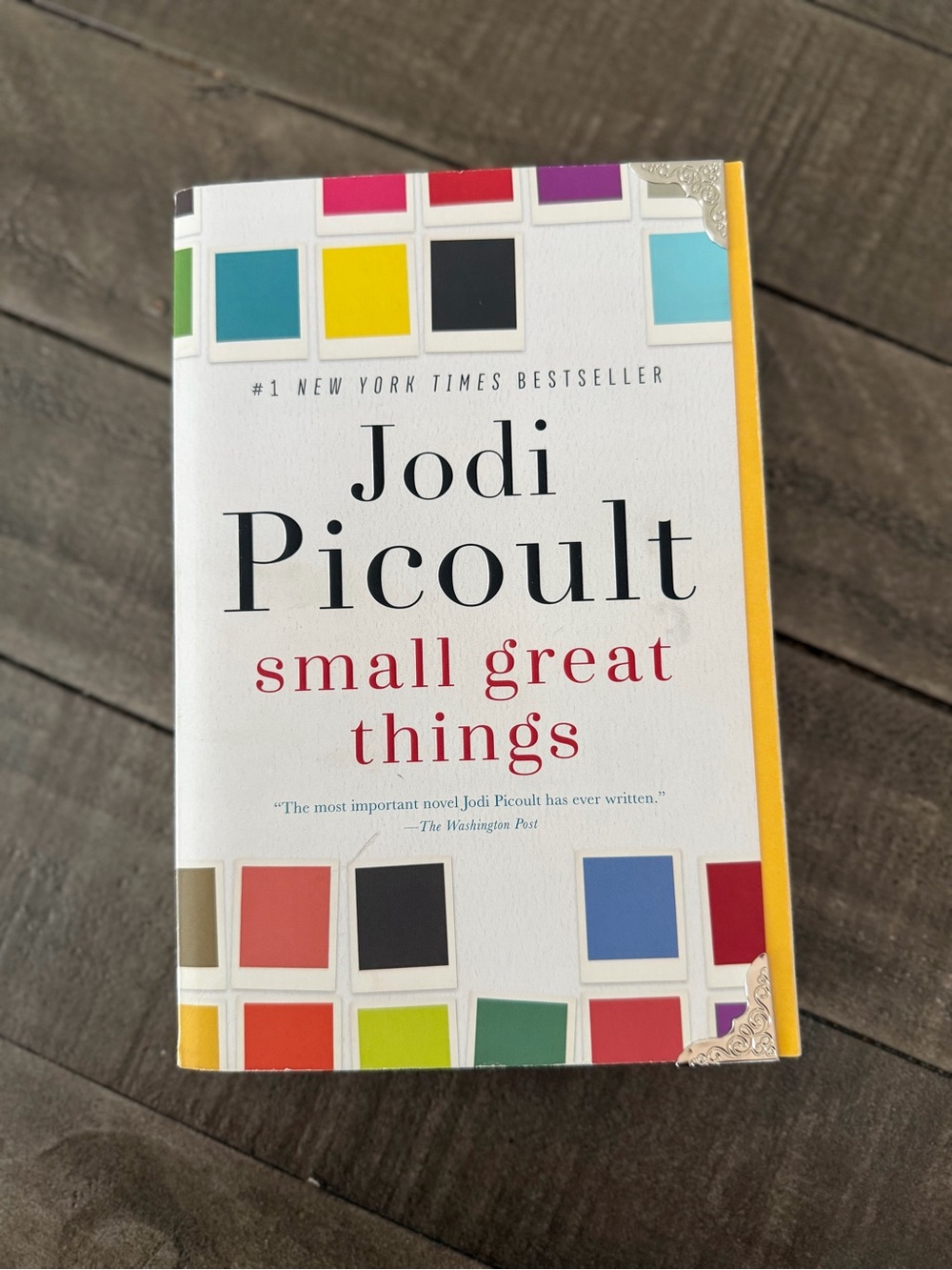 Jodi Picoult Small Great Things Paperback Book